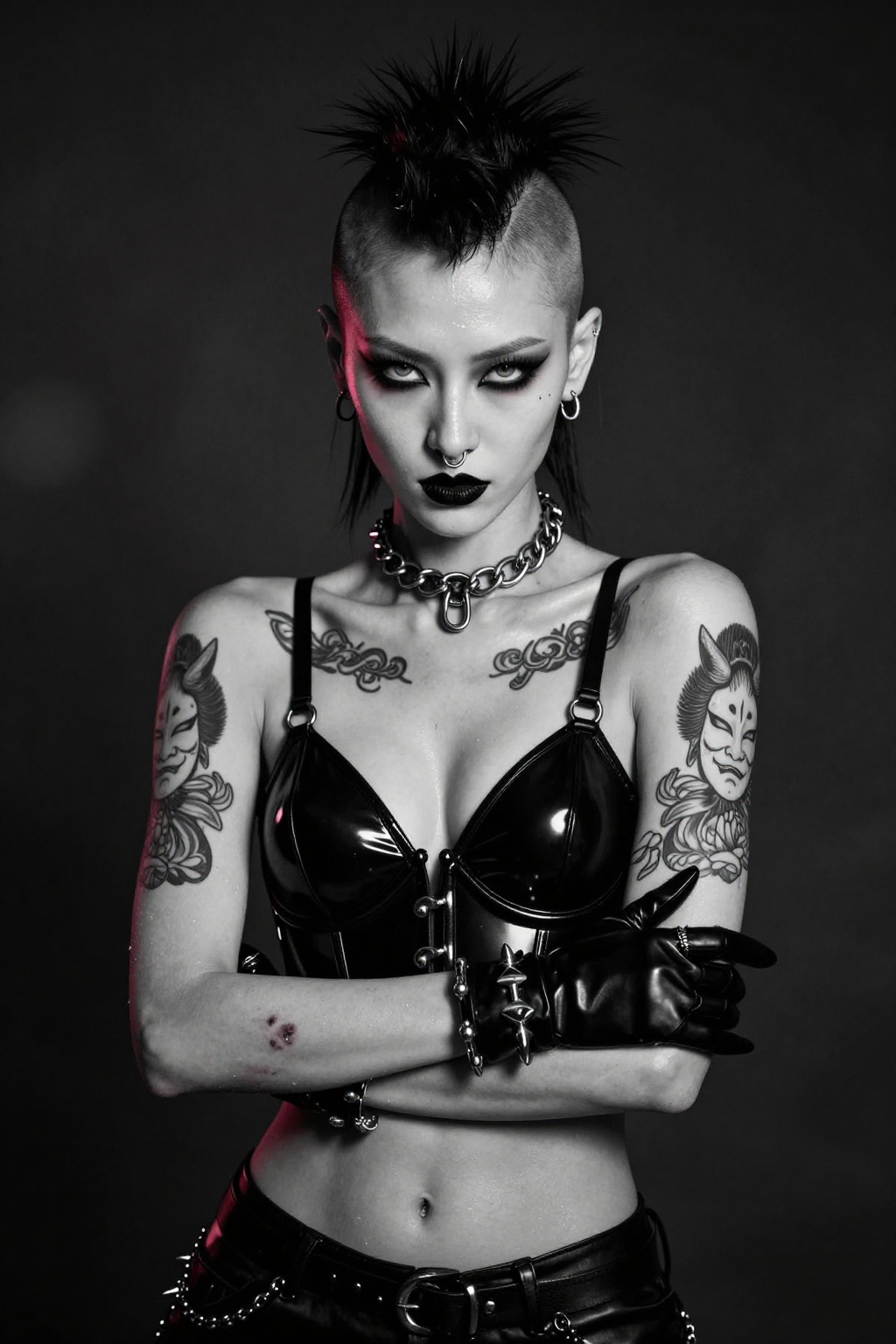 Aria Kurosawa Voidstrike — B&W