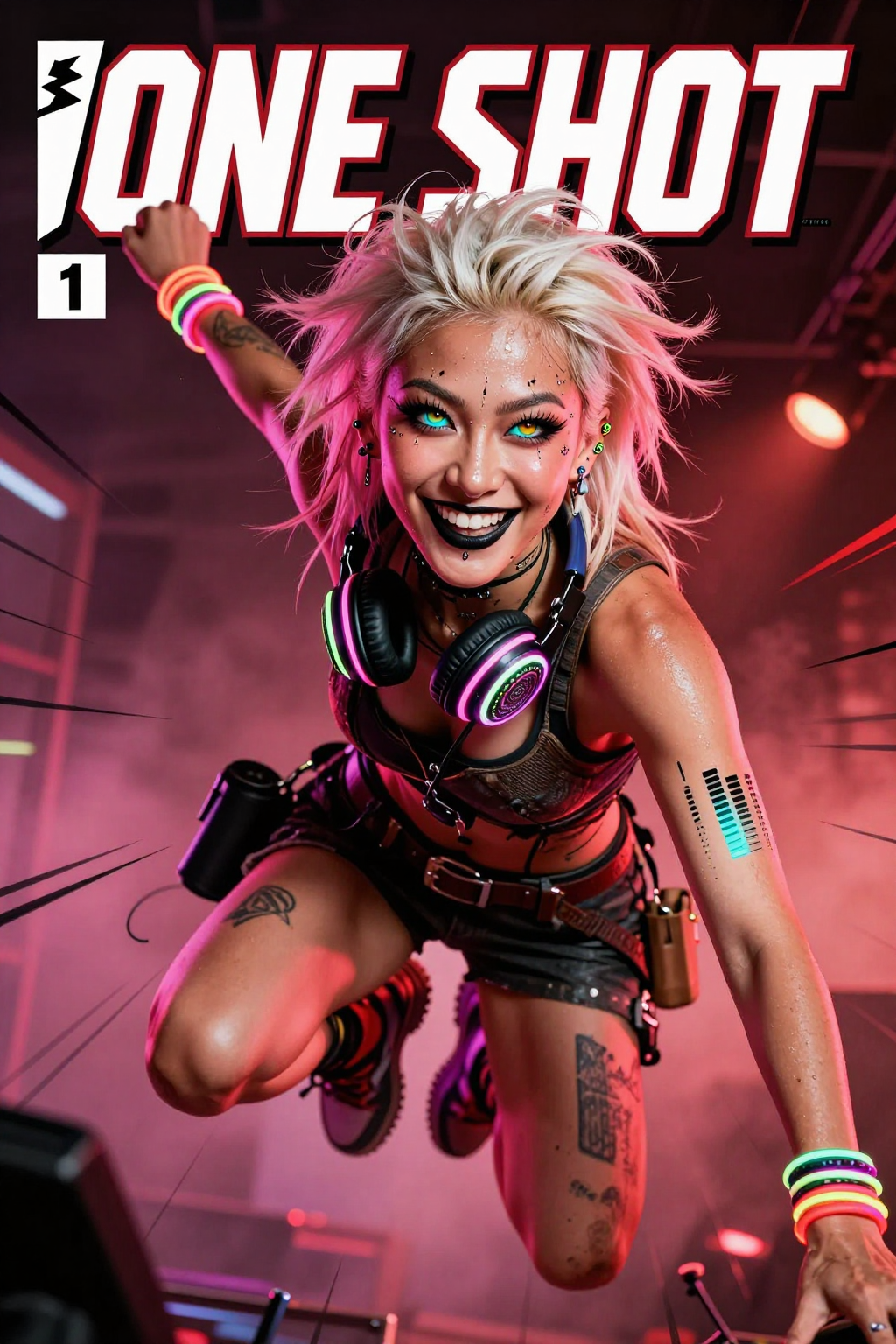 Echo Fujimori Neonflare — One Shot