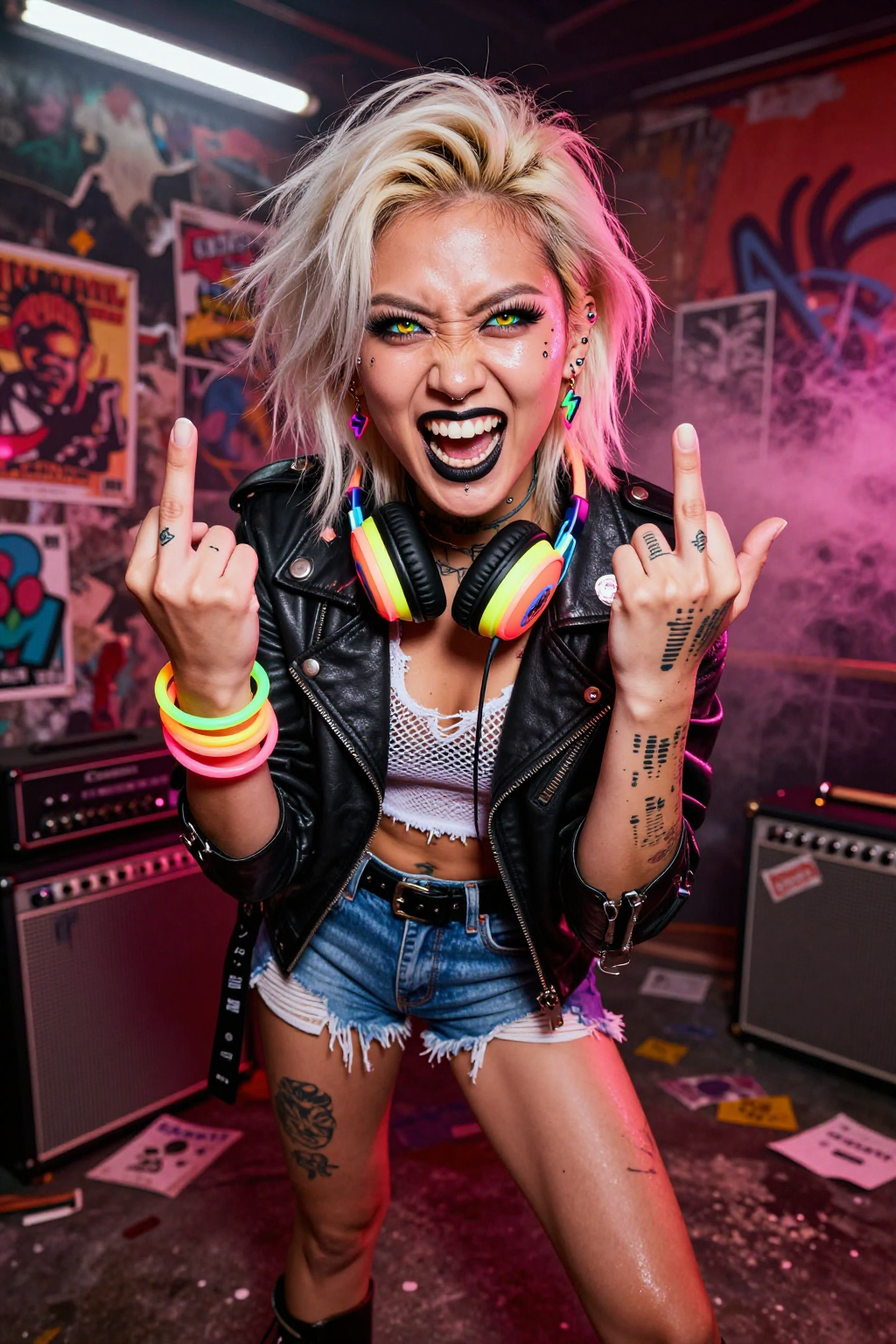 Echo Fujimori Neonflare — Punk