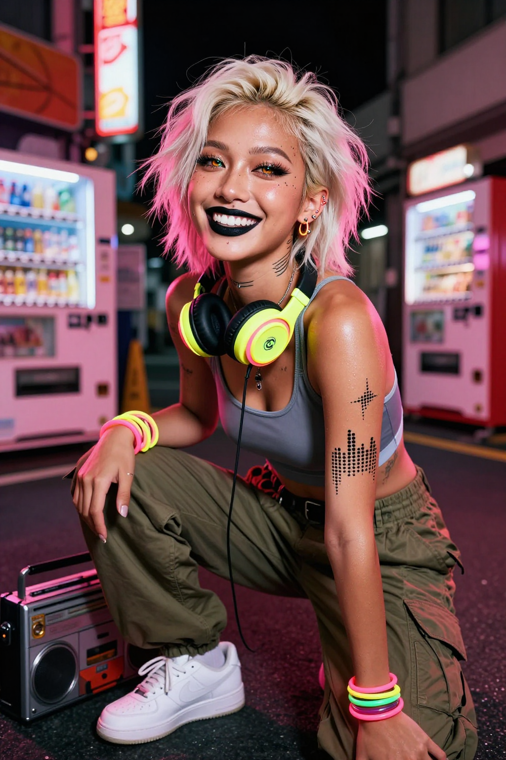Echo Fujimori Neonflare — Street