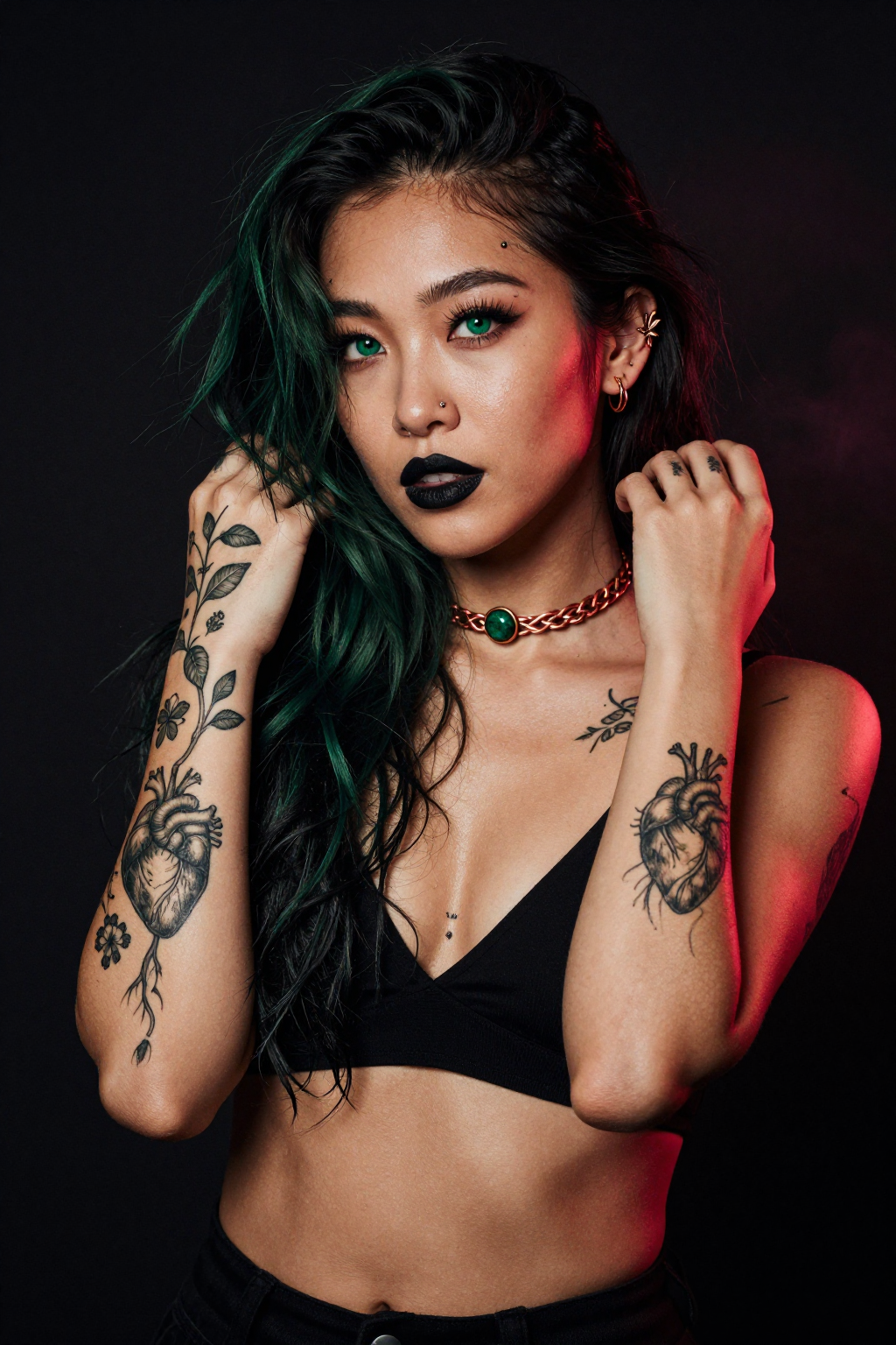 Ivy Midorikawa Darkpulse — B&W
