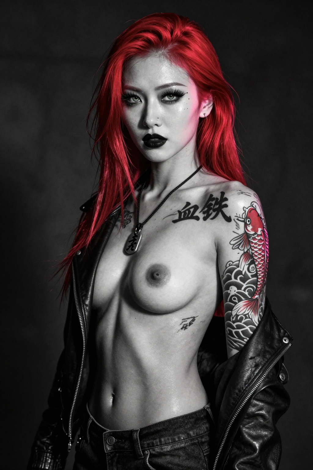 Kira Yamazaki Bloodsteel — B&W