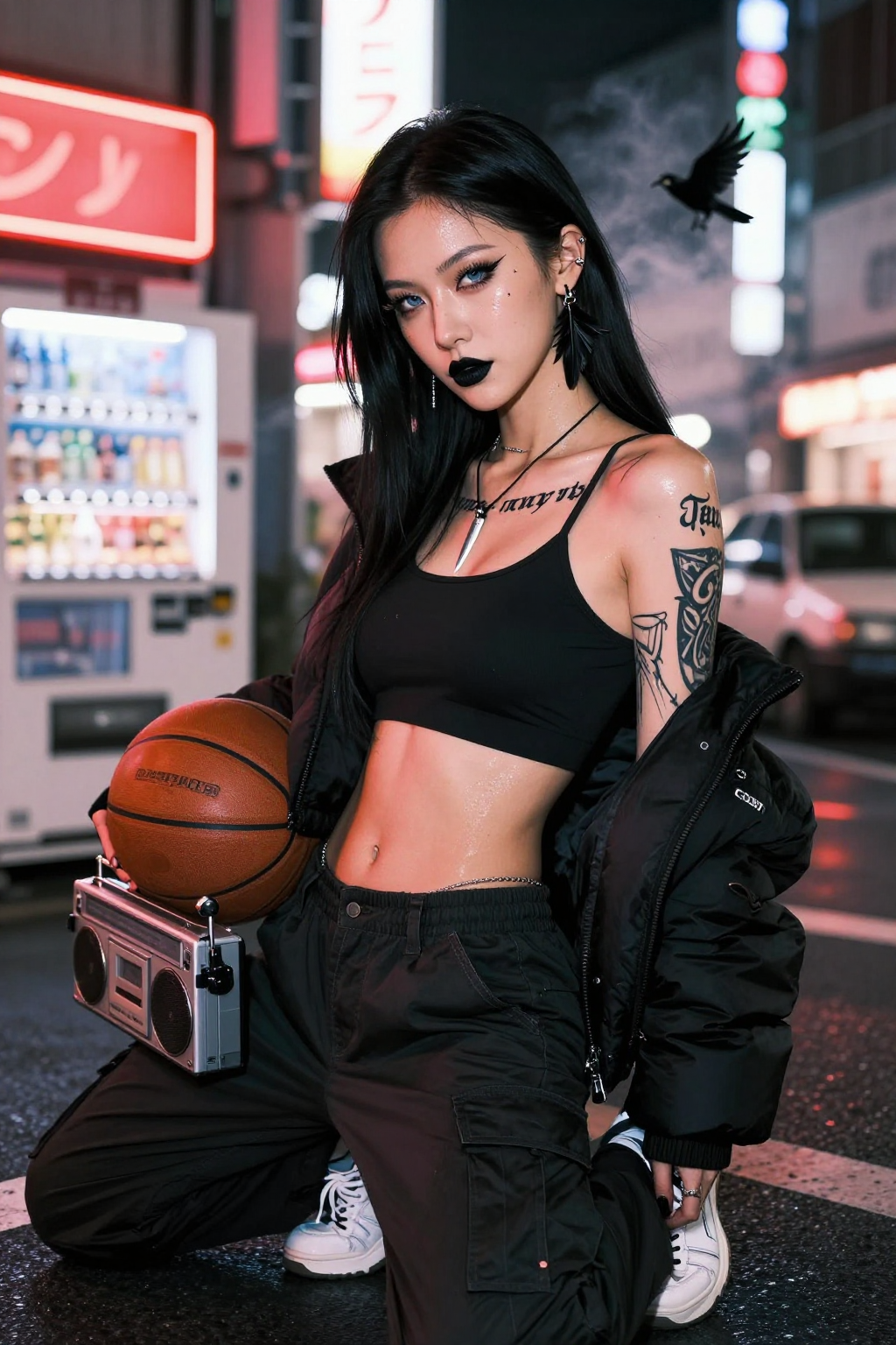 Raven Karasu Shadowblade — Street