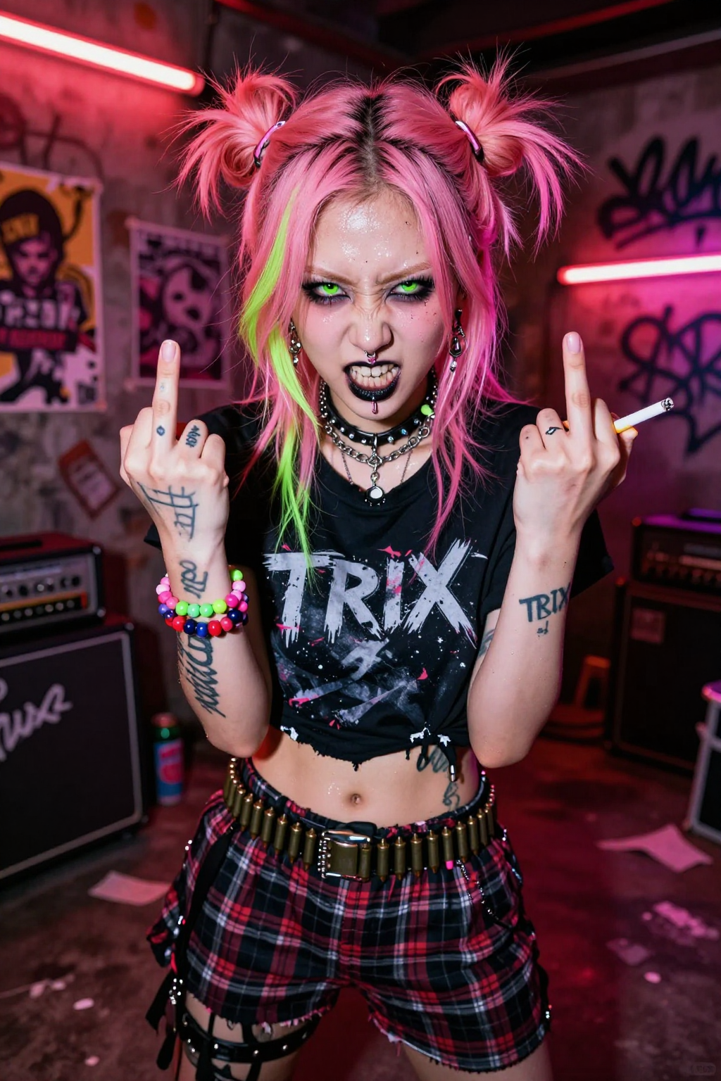 Trix Aoyama Neonblade — Punk