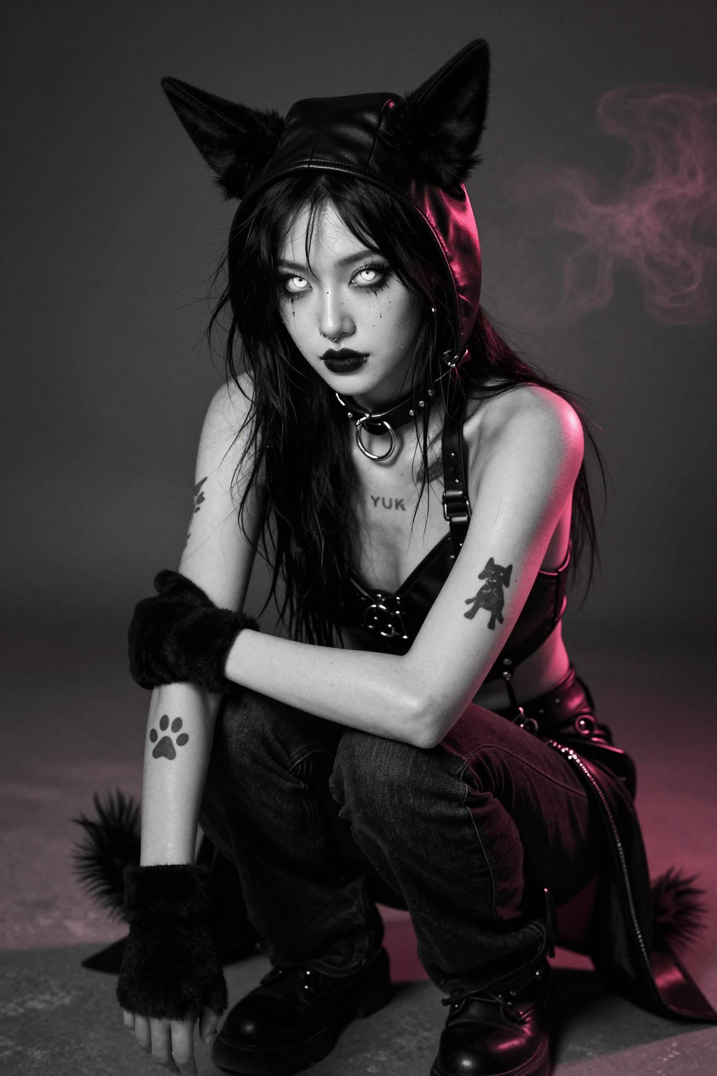 Yuki Kurogane Blackpaw — B&W
